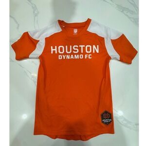 MLS Houston Dynamo FC Soccer Jersey Youth Small 8 Orange Kids Shirt